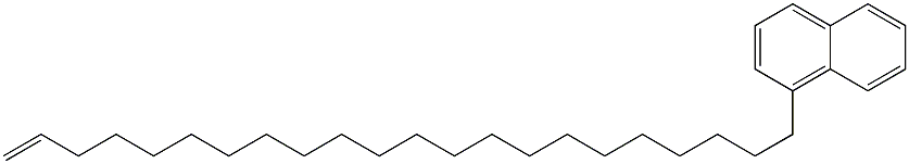 1-(21-Docosenyl)naphthalene,,结构式
