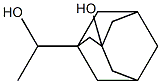 1-(1-Hydroxyethyl)adamantan-3-ol Struktur