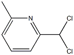 2-Dichloromethyl-6-methylpyridine Structure