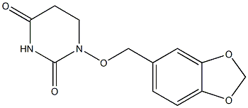  5,6-Dihydro-1-[(1,3-benzodioxol-5-yl)methoxy]-2,4(1H,3H)-pyrimidinedione