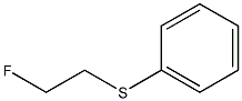 2-(Phenyl)thio-1-fluoroethane Structure