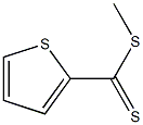 Thiophene-2-dithiocarboxylic acid methyl ester Structure