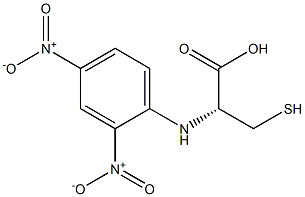 N-(2,4-Dinitrophenyl)-L-cysteine Structure