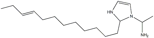 1-(1-Aminoethyl)-2-(9-dodecenyl)-4-imidazoline Structure