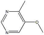 5-メトキシ-4-メチルピリミジン 化学構造式