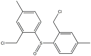 p-トリル(クロロメチル)スルホキシド 化学構造式