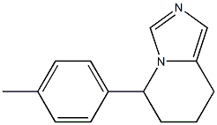 5,6,7,8-Tetrahydro-5-(4-methylphenyl)imidazo[1,5-a]pyridine 结构式