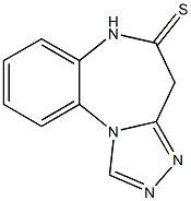 4H-[1,2,4]Triazolo[4,3-a][1,5]benzodiazepine-5(6H)-thione