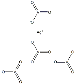 四バナジウム酸銀 化学構造式