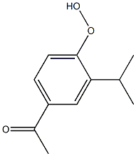  4-Acetyl-2-isopropylphenyl hydroperoxide