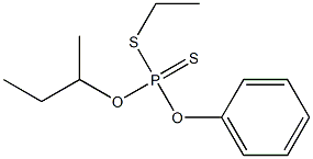 Dithiophosphoric acid S-ethyl S-butyl O-phenyl ester Struktur
