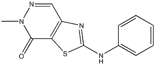  2-(Phenylamino)-6-methylthiazolo[4,5-d]pyridazin-7(6H)-one