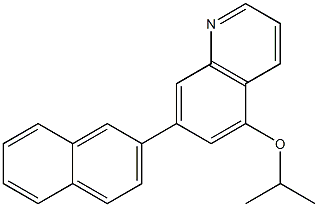 5-(Isopropyloxy)-7-(2-naphtyl)quinoline