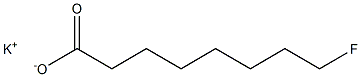 8-Fluorooctanoic acid potassium salt Structure