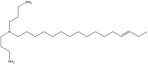 3,3'-(13-Hexadecenylimino)bis(1-propanamine),,结构式