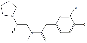 3,4-Dichloro-N-methyl-N-[(S)-2-(1-pyrrolidinyl)propyl]benzeneacetamide