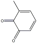 3-Methyl-o-benzoquinone Struktur