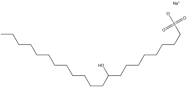 9-Hydroxyhenicosane-1-sulfonic acid sodium salt