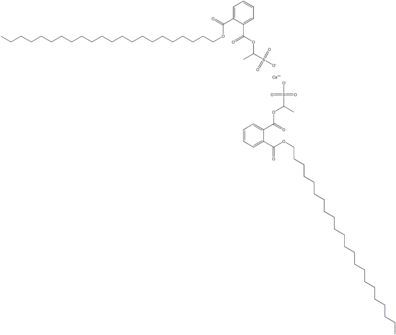 Bis[1-[(2-docosyloxycarbonylphenyl)carbonyloxy]ethanesulfonic acid]calcium salt