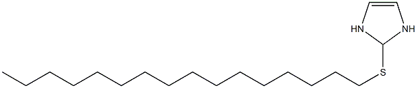 2-(Hexadecylthio)-4-imidazoline,,结构式