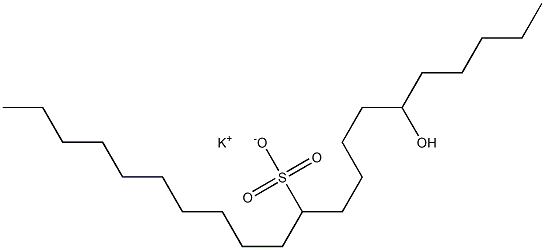 6-Hydroxyhenicosane-11-sulfonic acid potassium salt