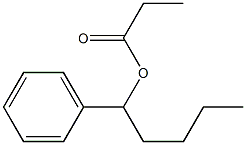  Propanoic acid 1-phenylpentyl ester