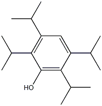 2,3,5,6-Tetraisopropylphenol Structure