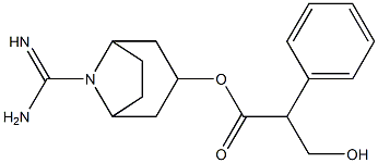 3-Hydroxy-2-phenylpropionic acid 8-amidino-8-azabicyclo[3.2.1]octan-3-yl ester