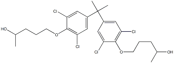 5,5'-[Isopropylidenebis(2,6-dichloro-4,1-phenyleneoxy)]bis(2-pentanol)