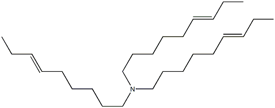 Tri(6-nonenyl)amine,,结构式