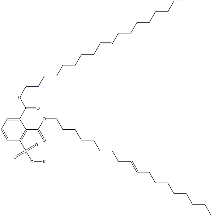 3-(Potassiosulfo)phthalic acid di(9-octadecenyl) ester|