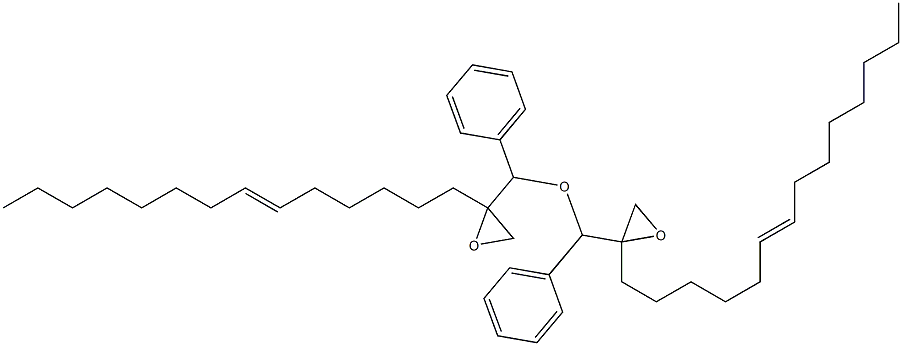 2-(6-Tetradecenyl)phenylglycidyl ether 结构式