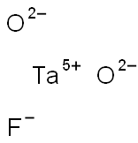 Tantalum(V) fluoride dioxide,,结构式