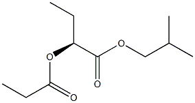  [S,(-)]-2-Propionyloxybutyric acid isobutyl ester