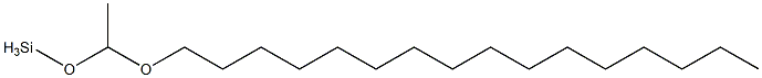 [1-(Hexadecyloxy)ethoxy]silane,,结构式
