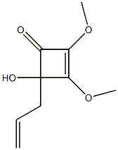 4-Hydroxy-2,3-dimethoxy-4-(2-propenyl)-2-cyclobuten-1-one