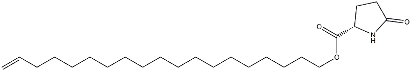 (S)-5-Oxopyrrolidine-2-carboxylic acid 18-nonadecenyl ester 结构式