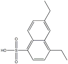 4,6-Diethyl-1-naphthalenesulfonic acid