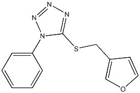  5-(3-Furylmethylthio)-1-phenyl-1H-tetrazole