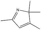 2,2,3,5-Tetramethyl-2H-pyrrole Struktur