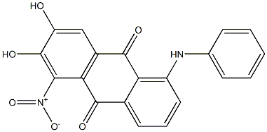 1-Anilino-6,7-dihydroxy-5-nitroanthraquinone