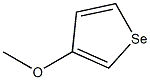 3-Methoxyselenophene Structure