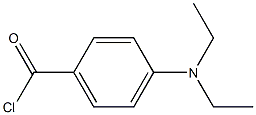 p-(Diethylamino)benzoyl chloride 结构式