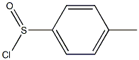 4-Methylbenzenesulfinyl chloride Struktur