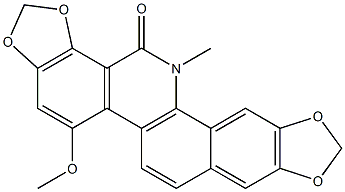  5-Methoxy-13-methyl[1,3]benzodioxolo[5,6-c]-1,3-dioxolo[4,5-i]phenanthridin-14(13H)-one