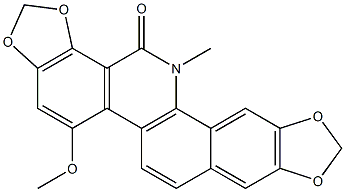 5-Methoxy-13-methyl[1,3]benzodioxolo[5,6-c]-1,3-dioxolo[4,5-i]phenanthridin-14(13H)-one