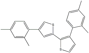3,4'-Bis(2,4-dimethylphenyl)-2,2'-bithiophene