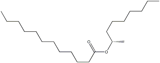 (+)-Lauric acid [(S)-nonane-2-yl] ester Structure