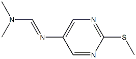  N-(Dimethylaminomethylene)-2-(methylthio)pyrimidine-5-amine