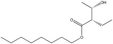 (2S,3S)-2-Ethyl-3-hydroxybutyric acid octyl ester|